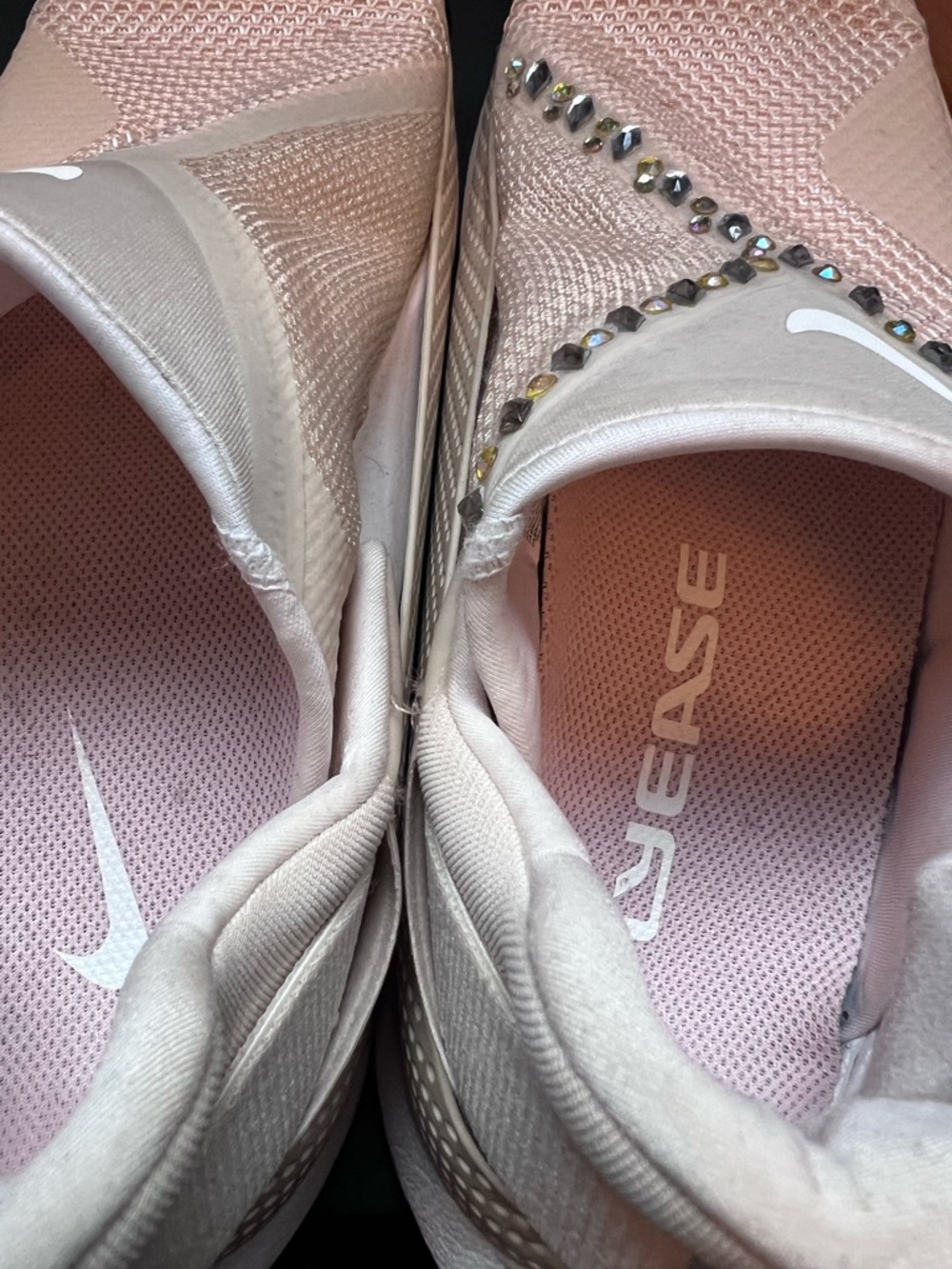 Nike Go Flyease Shoes Sanddrift Ivory White Womens Size 10.5 - Picture 9 of 10